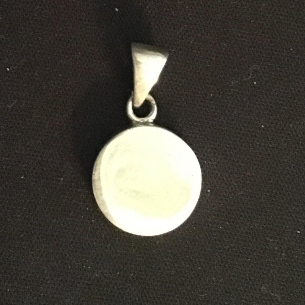NEW~Sterling Silver Engravable Disc/Charm